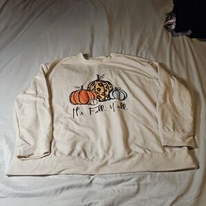 Shein IT'S FALL YALL Sweater Size 3x